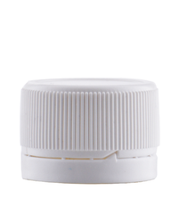 Nakrętka PP biała, gwint 28/410 z pierścieniem gwarancyjnym