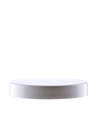 Nakrętka biała błyczące PP 70/400, przekładka EPE